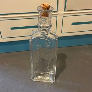 Vintage Gilbert Brothers and Co Baltimore MD Glass Bottle Clear Glass Bottle